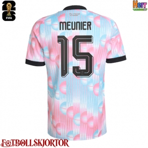 Belgien Thomas Meunier #15 Bortatröja VM 2026 Kortärmad
